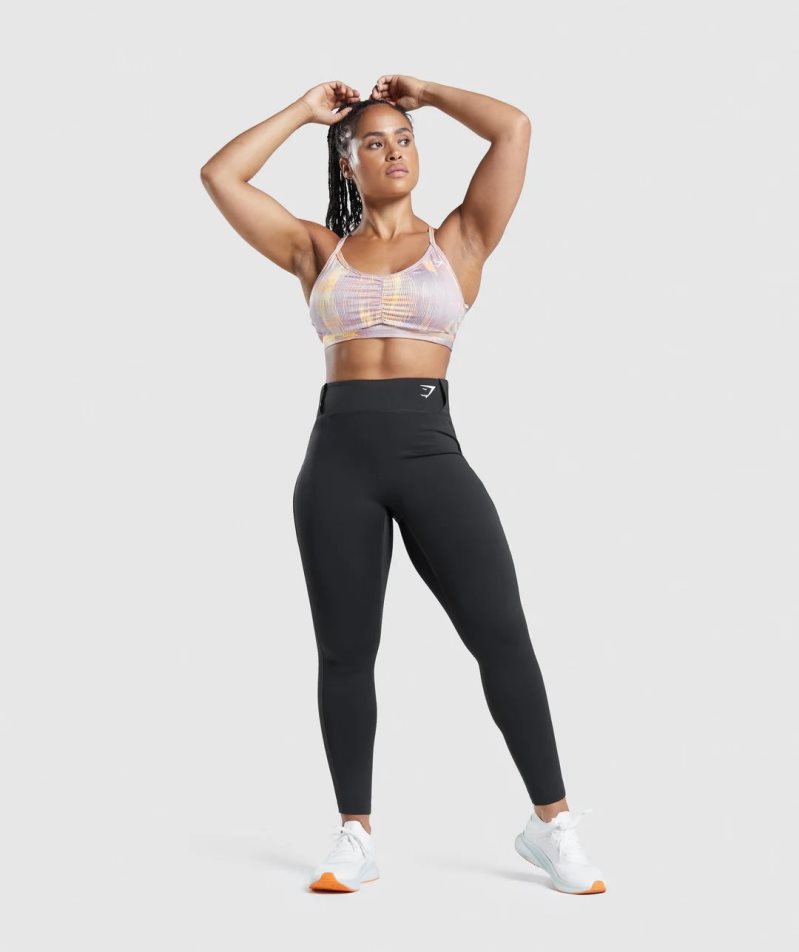 Women's Gymshark Sport Leggings Black | CA 7106D8